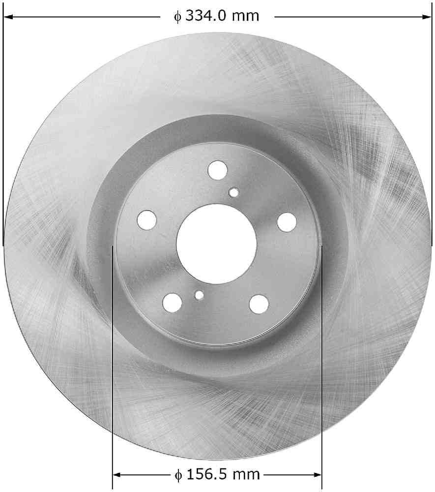 Bendix PRT5937 Premium Brake Rotor