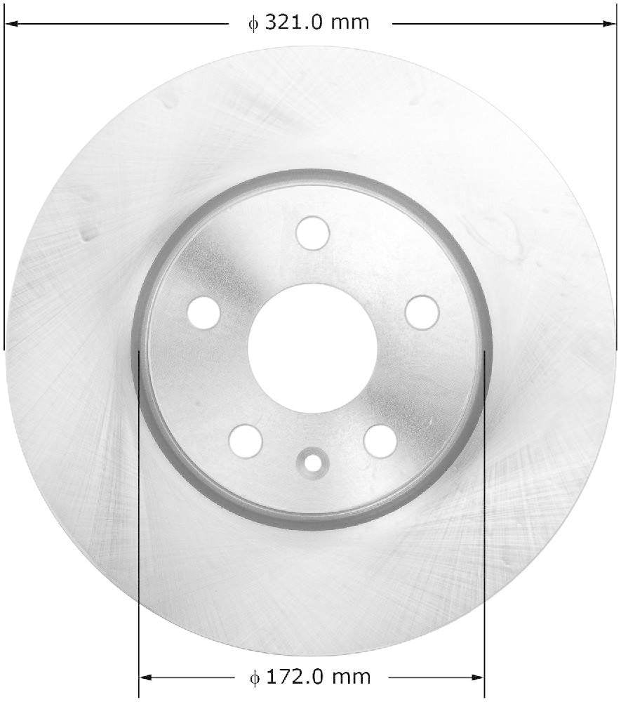 Bendix PRT5973 Premium Brake Rotor
