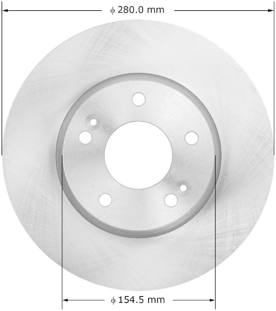 Bendix PRT5991 Premium Brake Rotor