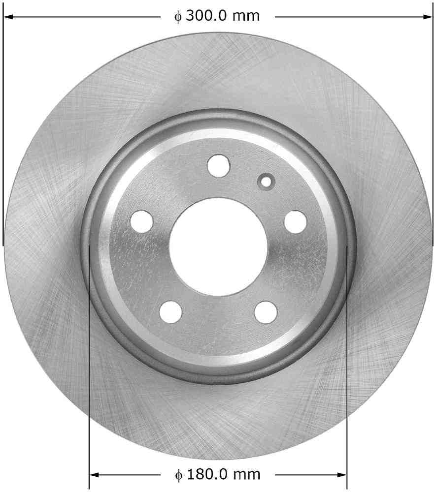 Bendix PRT5993 Premium Brake Rotor