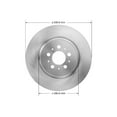 thumbnail image 1 of Bendix PRT6008 Disc Brake Rotor, 1 of 5