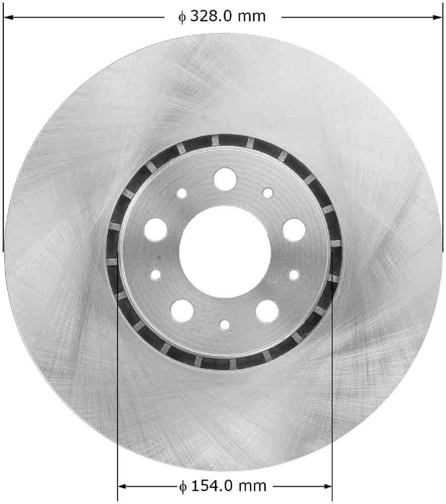 Bendix PRT6011 Premium Brake Rotor