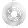 thumbnail image 1 of Bendix PRT6012 Premium Brake Rotor, 1 of 1