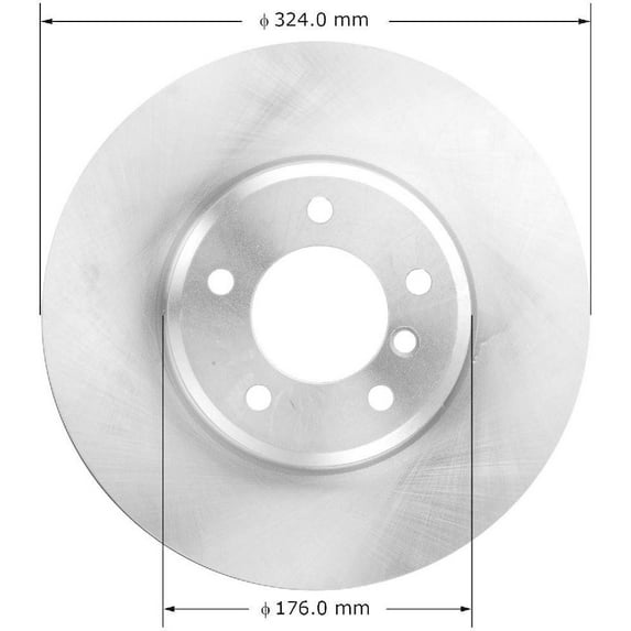Bendix PRT6012 Premium Brake Rotor