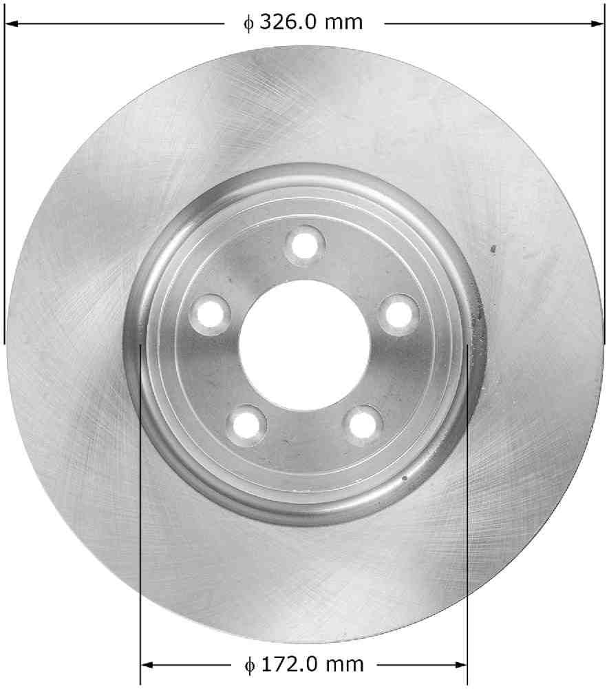 Bendix PRT6023 Premium Brake Rotor