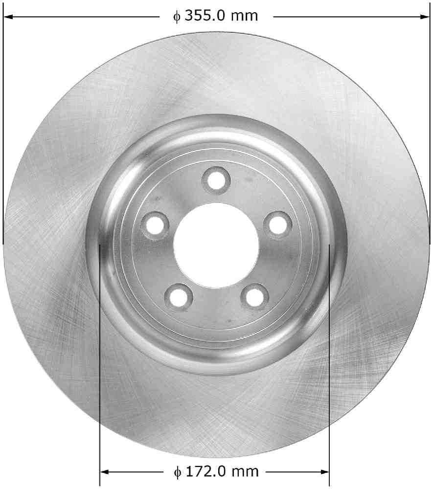 Bendix PRT6026 Premium Brake Rotor
