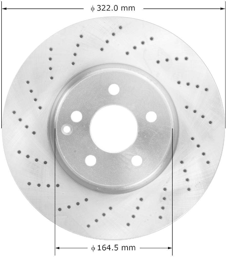 Bendix PRT6028 Premium Brake Rotor
