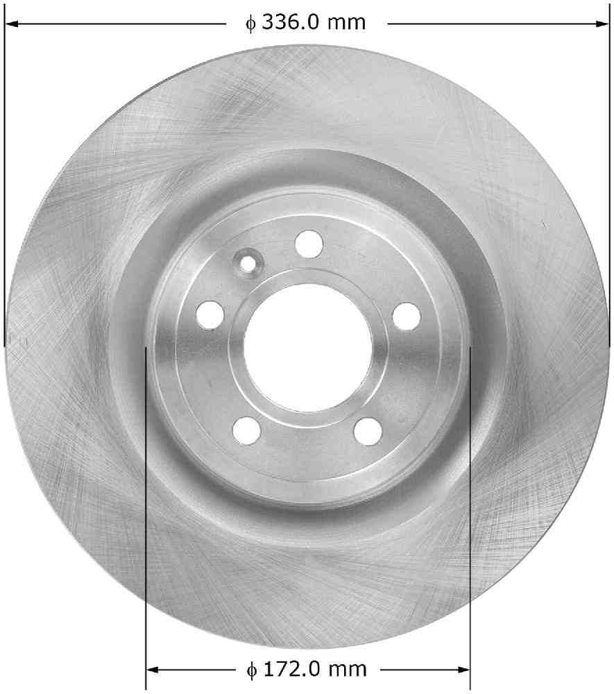 Bendix PRT6035 Premium Brake Rotor