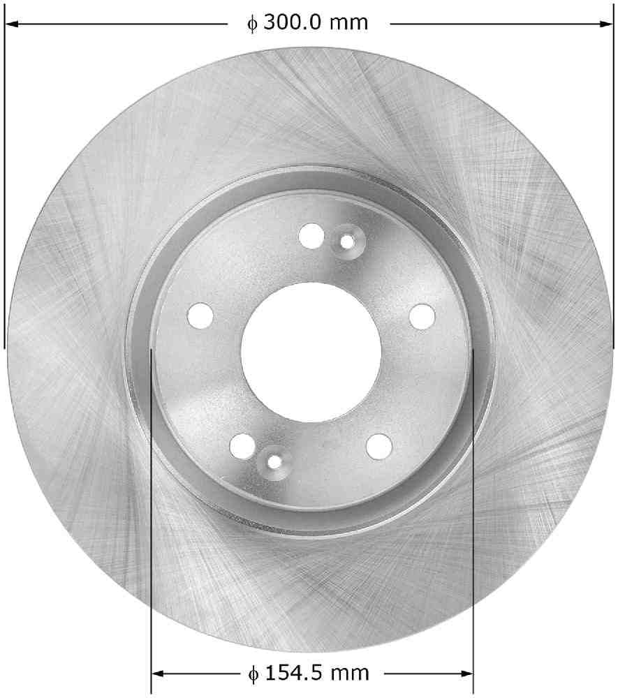 Bendix PRT6036 Premium Brake Rotor