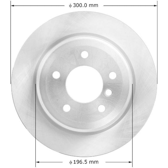 Bendix PRT6042 Premium Brake Rotor