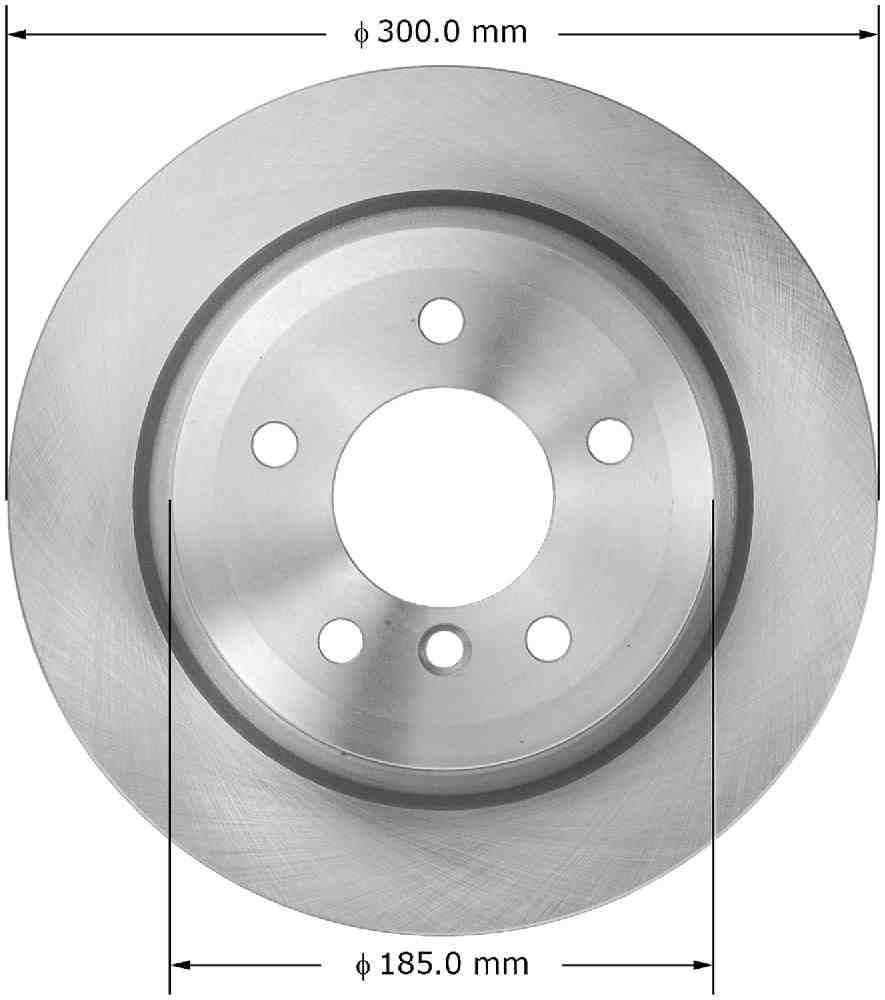 Bendix PRT6043 Premium Brake Rotor