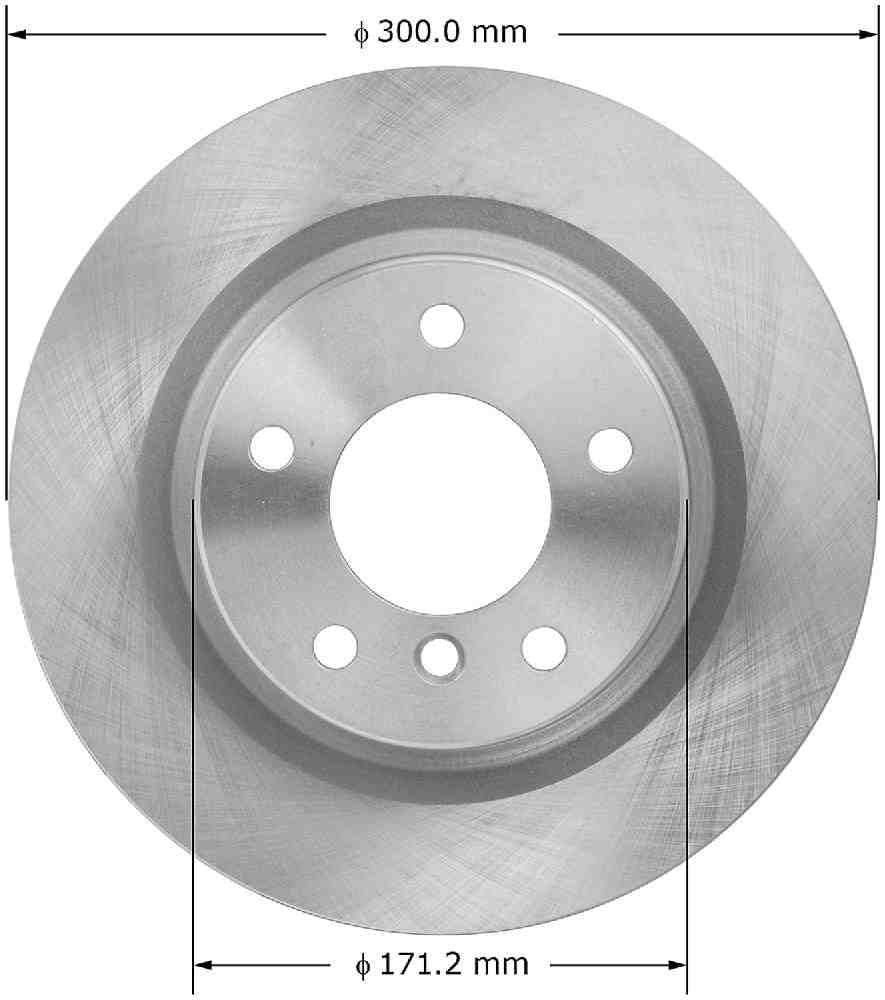Bendix PRT6046 Premium Brake Rotor