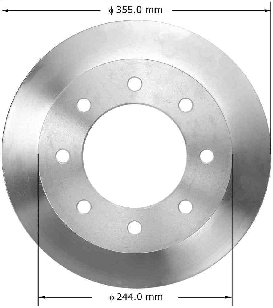 Bendix PRT6076 Premium Brake Rotor