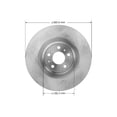 thumbnail image 1 of Bendix PRT6078 Disc Brake Rotor, 1 of 2