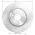 thumbnail image 1 of Bendix PRT6124 Premium Brake Rotor, 1 of 1