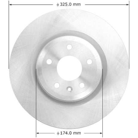 Bendix PRT6124 Premium Brake Rotor
