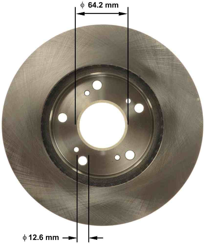Bendix PRT6145 Premium Brake Rotor