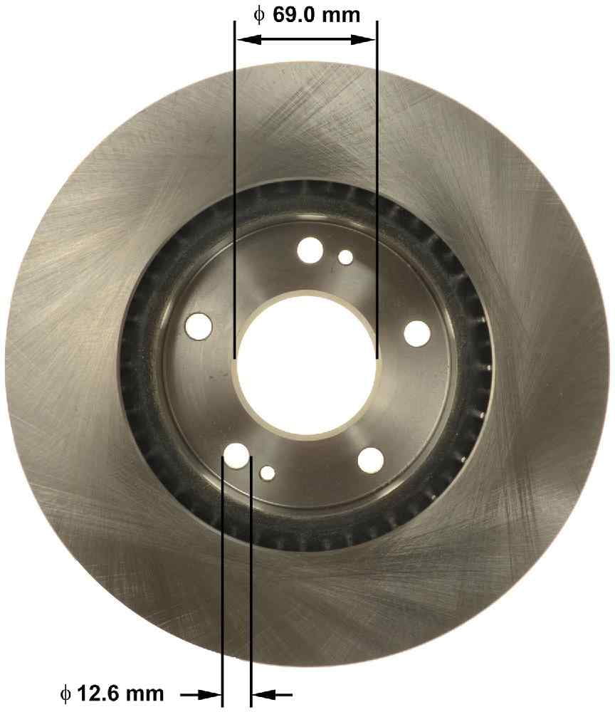 Bendix PRT6148 Premium Brake Rotor
