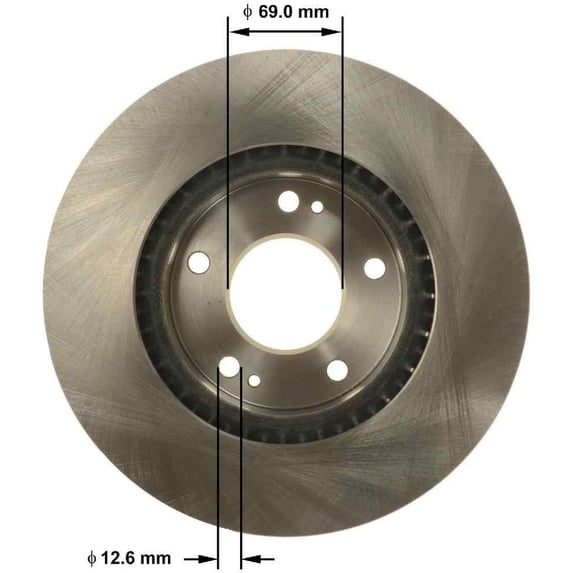 Bendix PRT6148 Premium Brake Rotor