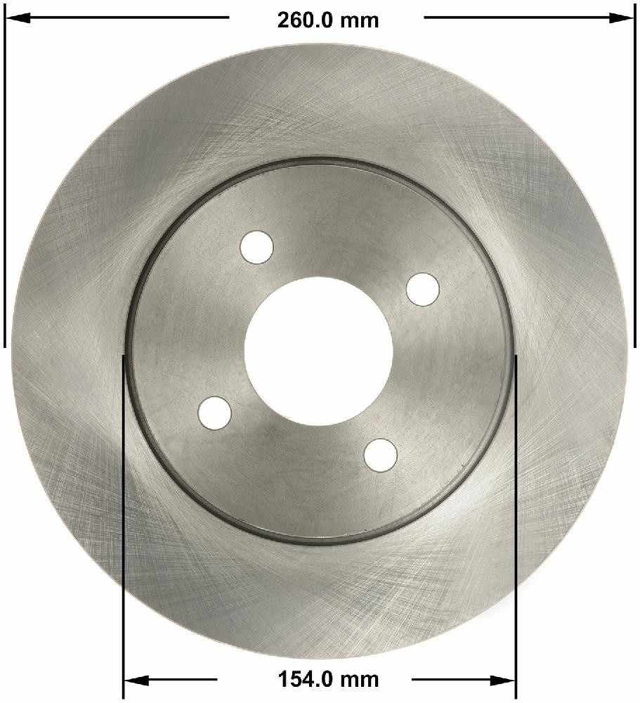 Bendix PRT6150 Premium Brake Rotor