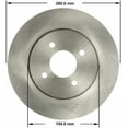 thumbnail image 1 of Bendix PRT6150 Premium Brake Rotor, 1 of 1