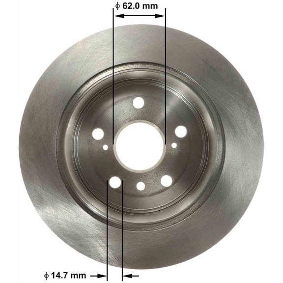 Bendix PRT6156 Premium Brake Rotor