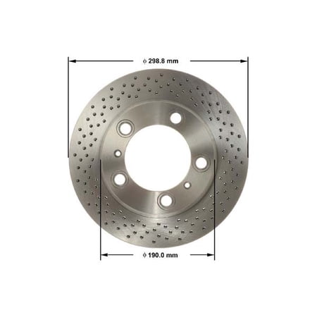 Bendix PRT6163 Disc Brake Rotor