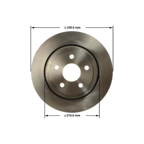 Bendix Premium Brake Rotor - PRT6173