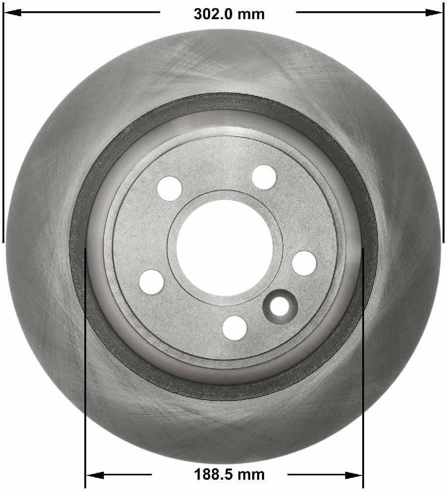 Bendix PRT6188 Premium Brake Rotor