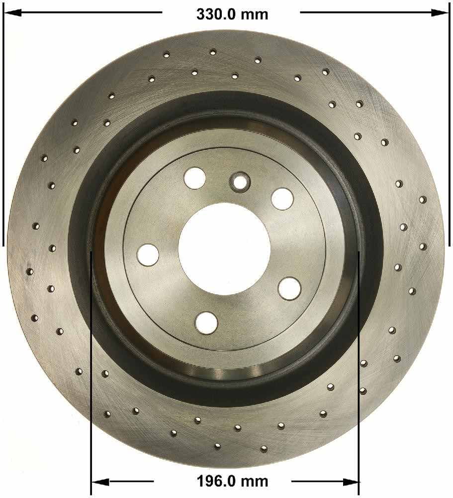 Bendix PRT6191 Premium Brake Rotor