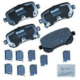 thumbnail image 1 of Bendix Premium Copper Free Bendix CFC1326 Premium Copper Free Ceramic Brake Pad (with Installation Hardware Rear) Fits select: 2008-2012 CHRYSLER TOWN & COUNTRY, 2008-2012 DODGE GRAND CARAVAN, 1 of 2