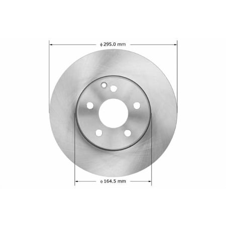 Bendix Premium Drum And Rotor Disc Brake Rotor P/N:Prt6072 Fits select: 2008-2015 MERCEDES-BENZ C, 2015 MERCEDES-BENZ SLK