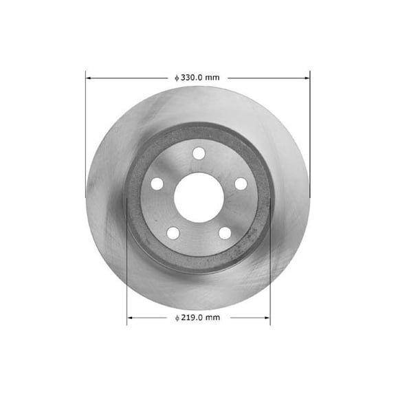 Bendix Premium Drum And Rotor Disc Brake Rotor P/N:Prt6103 Fits select: 2011-2017 JEEP GRAND CHEROKEE, 2011-2017 DODGE DURANGO