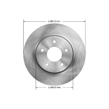 Bendix Premium Drum And Rotor Disc Brake Rotor P/N:Prt6120 Fits select: 2013-2017 NISSAN NV200, 2011-2014 NISSAN LEAF