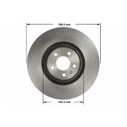 Bendix Premium Drum And Rotor Disc Brake Rotor P/NPrt6185 Fits select 2012-2013,2015-2018 AUDI A6