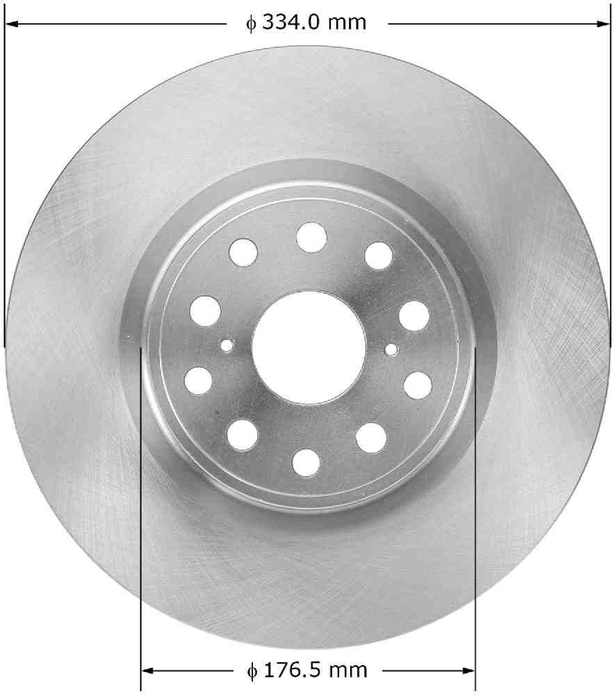 Bendix PRT5929 Premium Brake Rotor