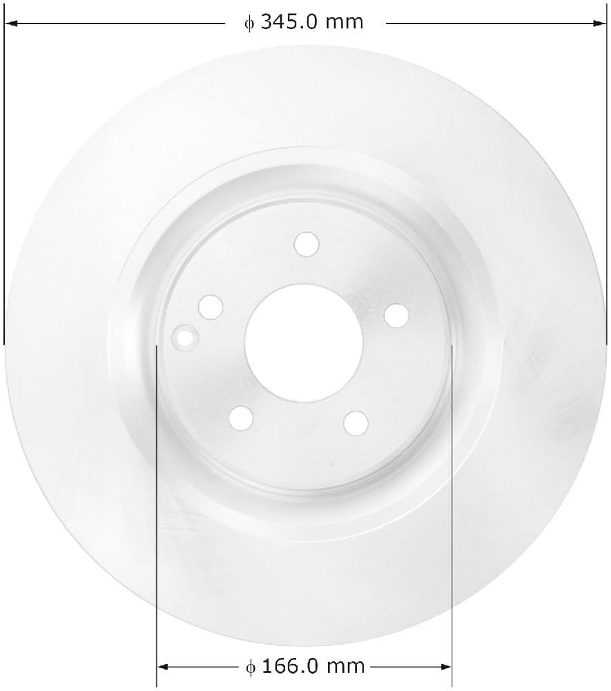 Bendix PRT6109 Premium Brake Rotor