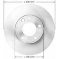 thumbnail image 1 of Bendix Prt6115 Brake Rotor, 1 of 1