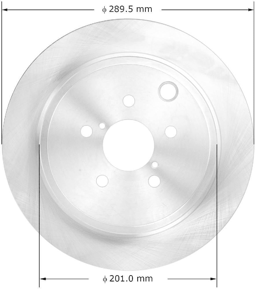 Bendix PRT6116 Premium Brake Rotor