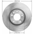 thumbnail image 1 of Bendix Prt6139 Brake Rotor, 1 of 1