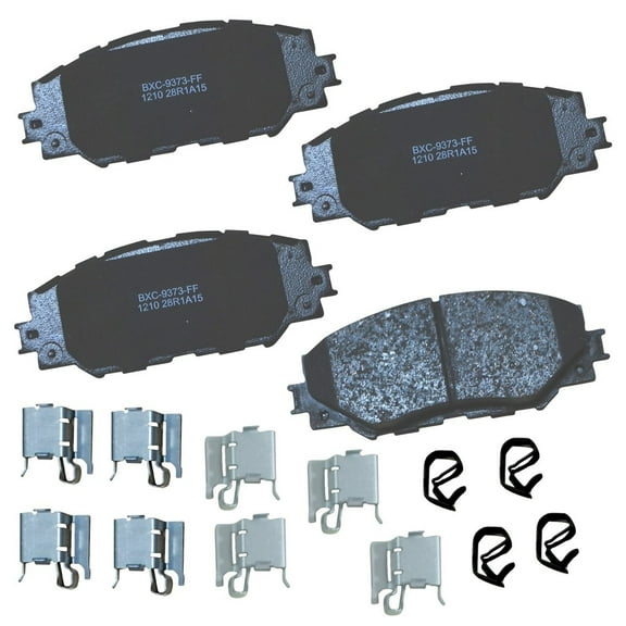 Bendix SBC1210 Stop by Bendix Brake Pad Set Fits select: 2009-2019 TOYOTA COROLLA, 2013-2018 TOYOTA RAV4 LE
