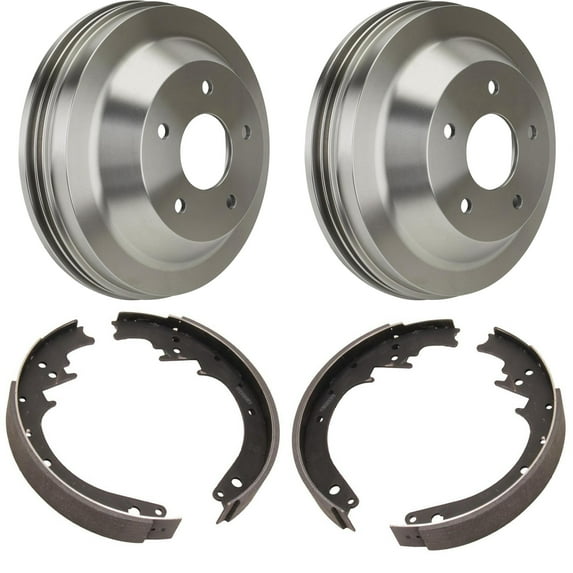 Bendix Style 2 Inch Replacement Brake Drums and Shoes