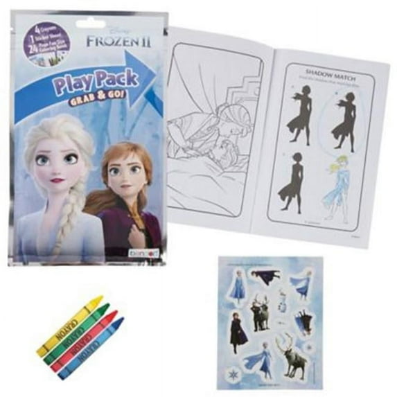 Bendon 45810DAS Frozen 2 Play Pack Clip Strip Assortment - Pack of 24