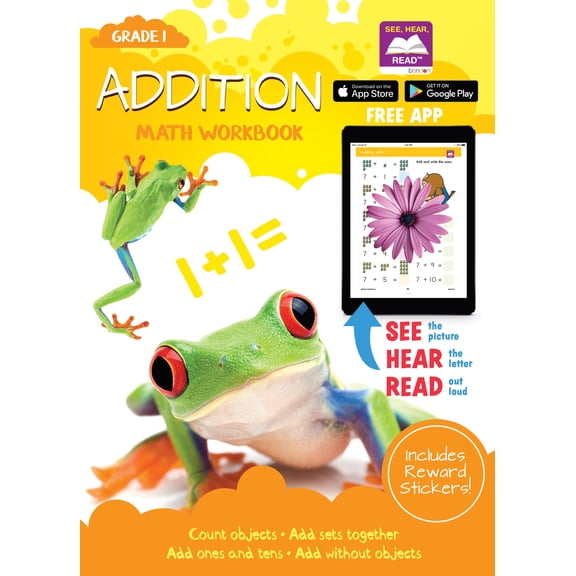Bendon Addition Math 32 Page Workbook, Paperback