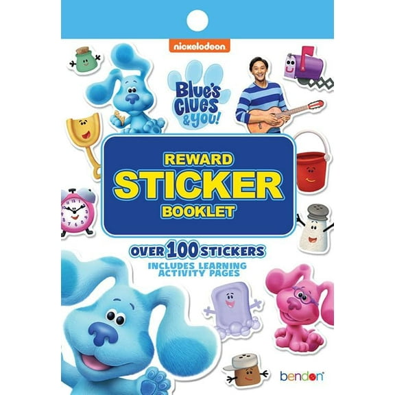 Bendon Blue's Clues & You Rewards Sticker Booklet Pad ( PACK OF 3)