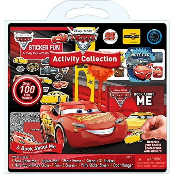 Bendon Cars 3 100-Piece Activity Set (AS53725)