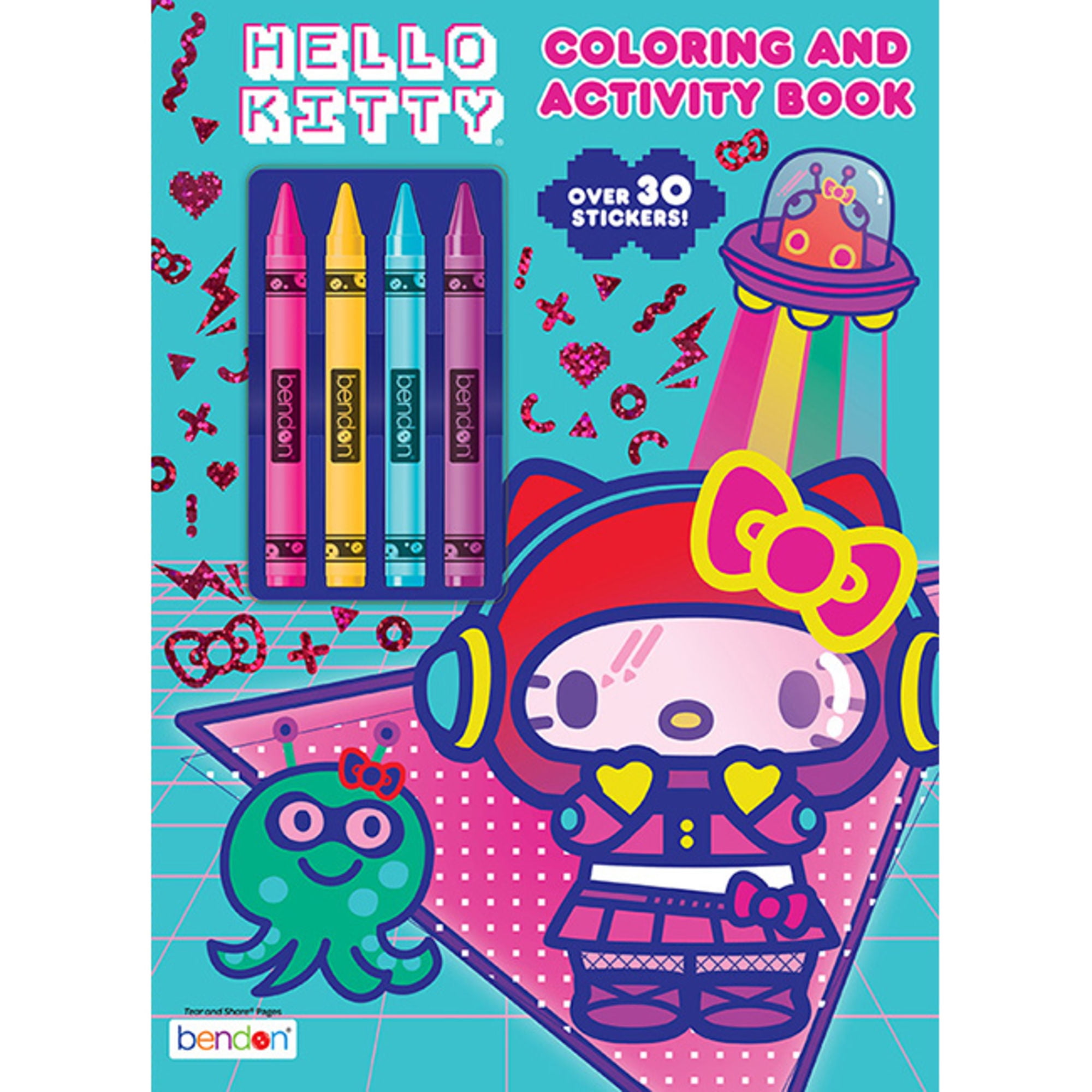 Bendon Coloring & Activity Book, Hello Kitty - Walmart.com