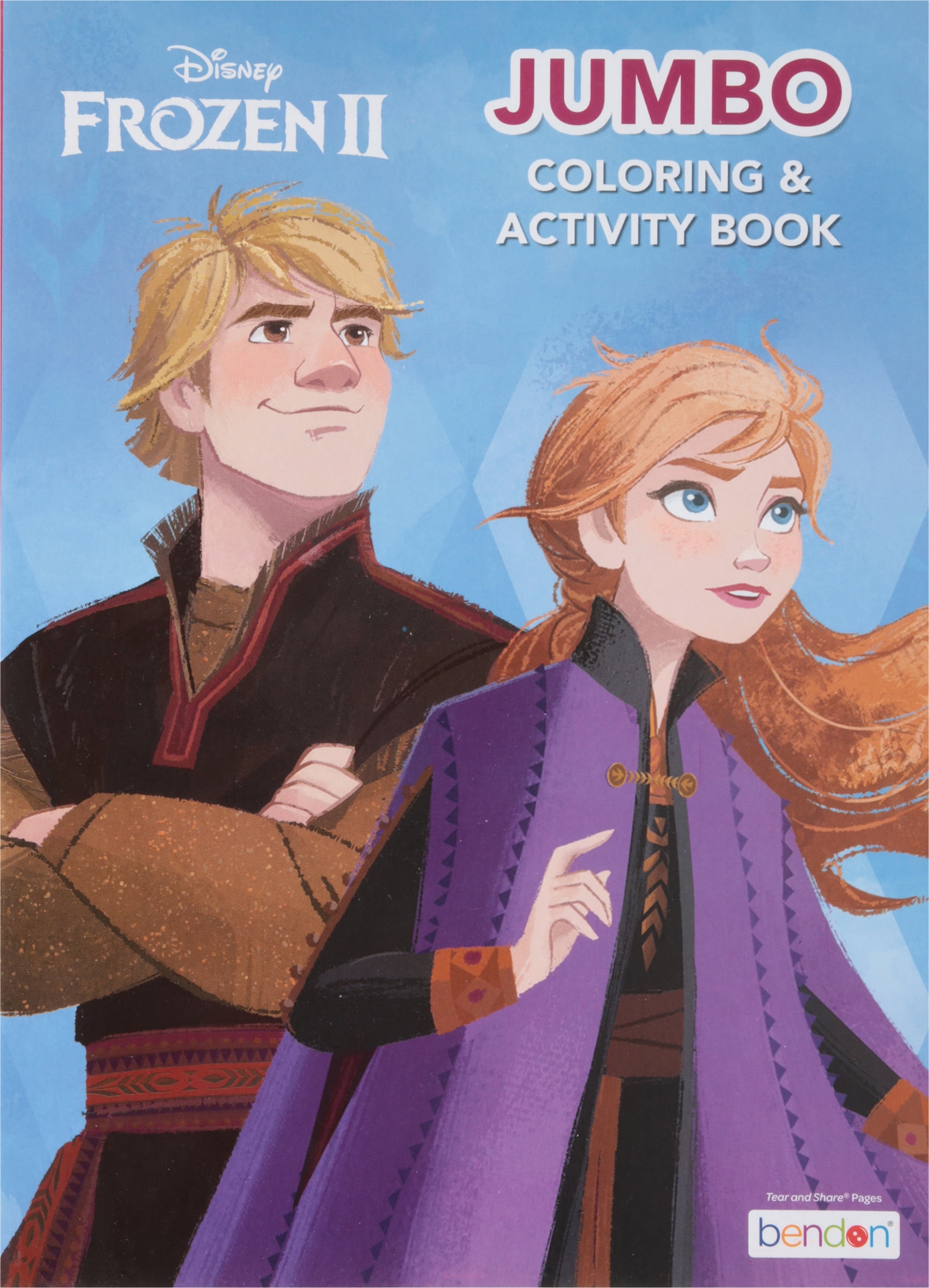 Bendon Disney Frozen II Coloring & Activity Book Jumbo 1 ea - Walmart.com