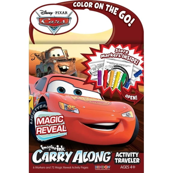Bendon Disney Pixar Cars Carry-Along Activity Traveler Set