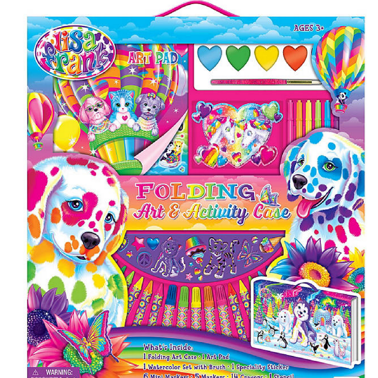 Bendon Folding Art & Activity Set: Lisa Frank - Walmart.com